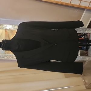 Black Taylored Jacket Apt. 9 Size 4 Med